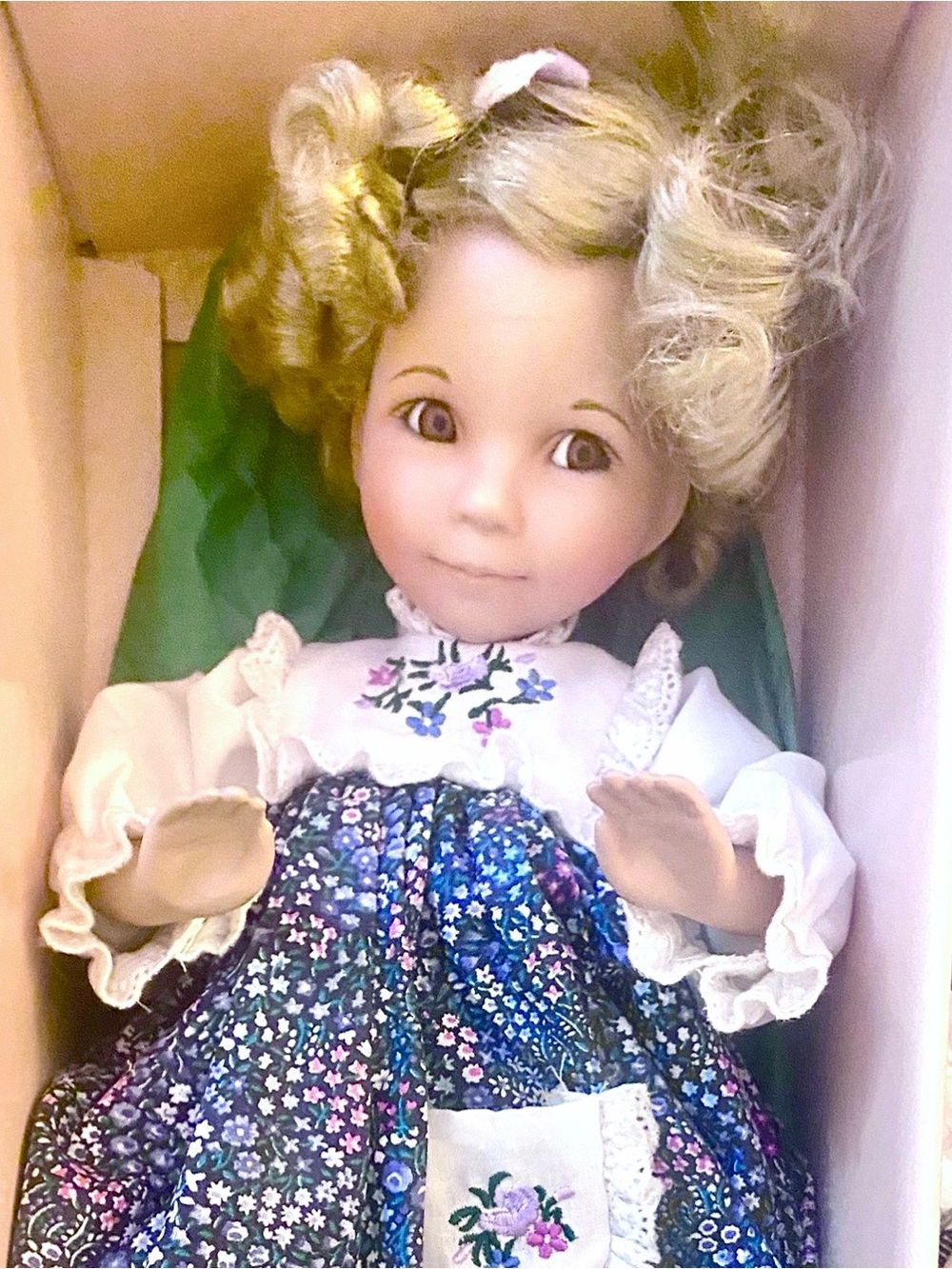 “Goldilocks 15" Doll” Edwin Knowles Dianna Eiffner  Ashton Drake boxed cert
